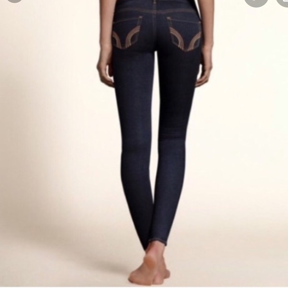 Hollister Dark Wash Jeggings
